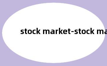 stock market-stock market